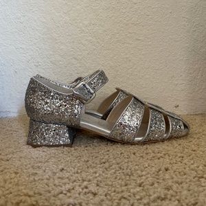 Freda Salvador Hattie Glitter Fisherman Midheel